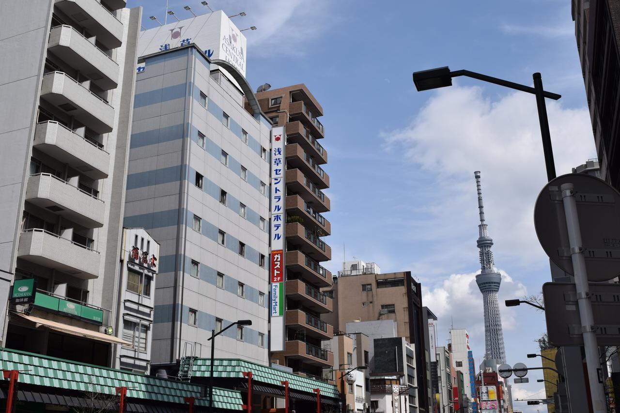 Asakusa Central Hotel Токио Экстерьер фото